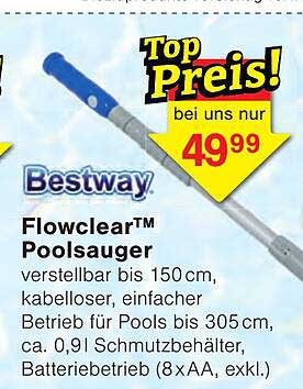 Flowclear™ Poolsauger