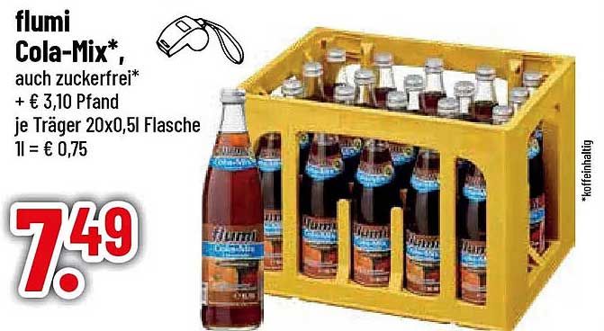 flumi Cola-Mix*, auch zuckerfrei*