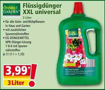 Flüssigdünger XXL universal