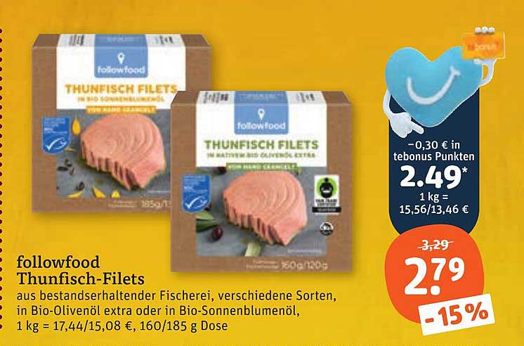 followfood Thunfisch-Filets