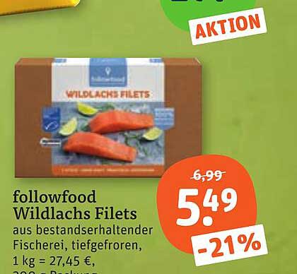 followfood Wildlachs Filets