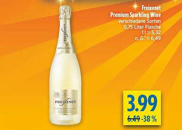 Freixenet Premium Sparkling Wine verschiedene Sorten 0,75 Liter Flasche