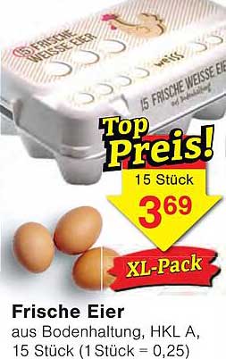 Frische Eier