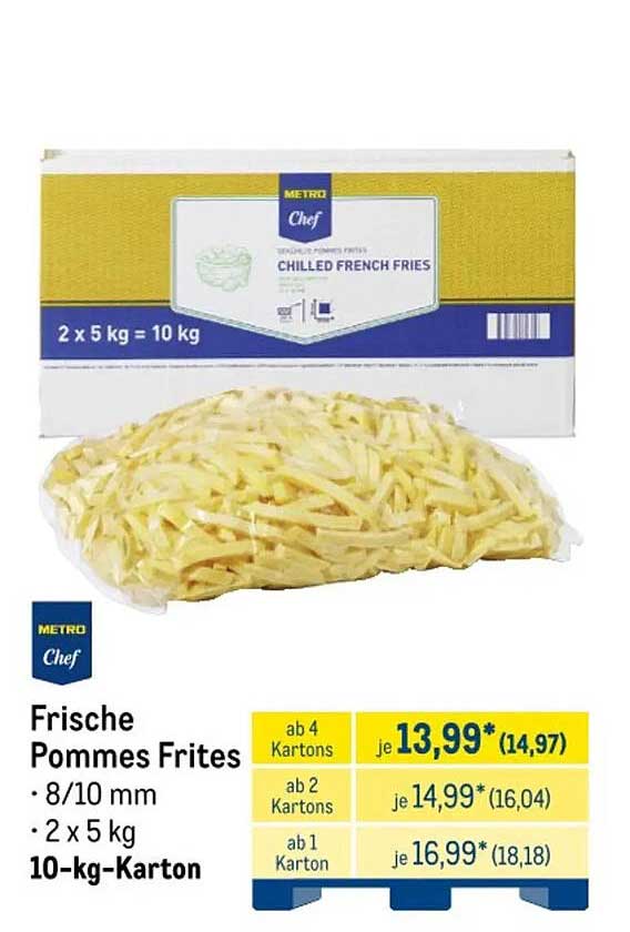 Frische Pommes Frites