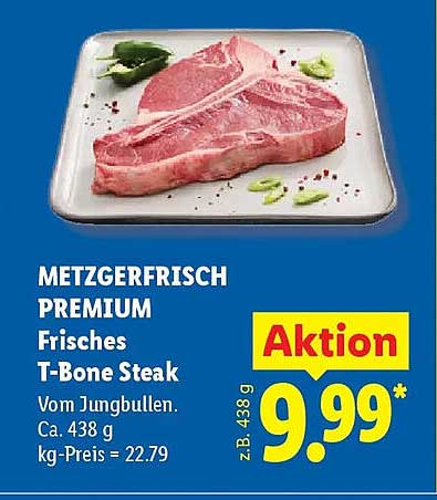 Frisches T-Bone Steak
