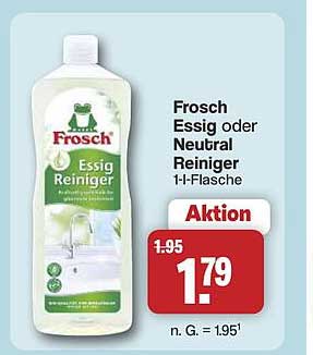 Frosch Essig oder Neutral Reiniger 1-l-Flasche