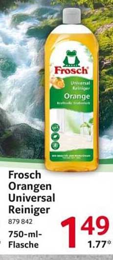 Frosch Orangen Universal Reiniger 750-ml-Flasche