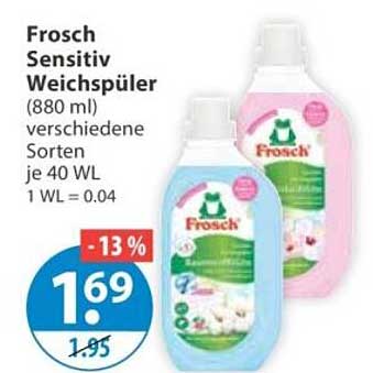 Frosch Sensitiv Weichspüler