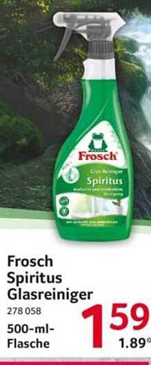 Frosch Spiritus Glasreiniger 500-ml-Flasche