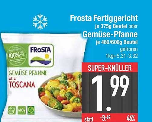 Frosta Fertiggericht Gemüse-Pfanne