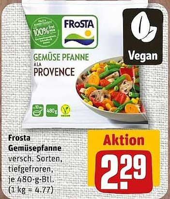 Frosta Gemüsepanne versch. Sorten, tiefgefroren, je 480-g-Btl.