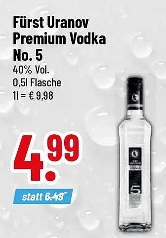Fürst Uranov Premium Vodka No. 5