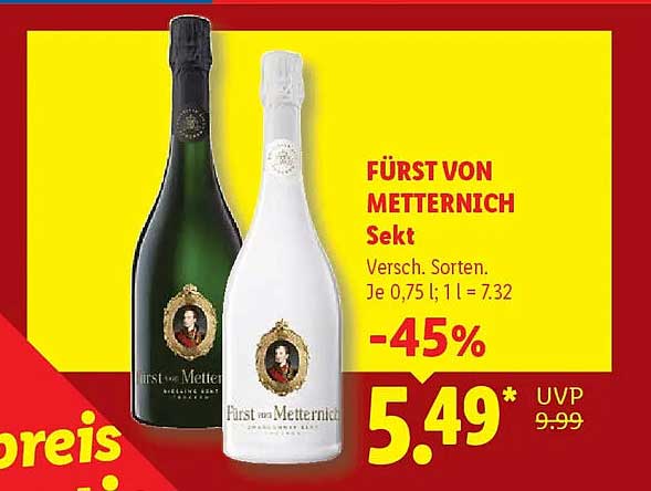 FÜRST VON METTERNICH Sekt