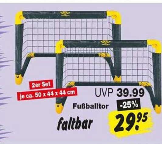 Fußballtor faltbar