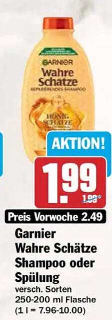 Garnier Wahre Schätze Shampoo oder Spülung