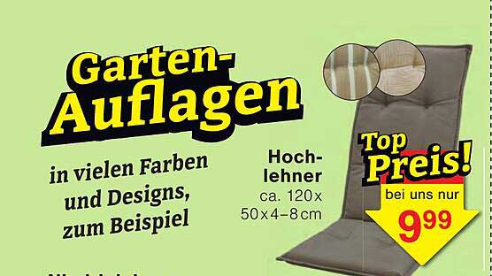 Garten-Auflagen