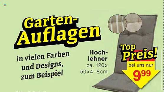 Garten-Auflagen