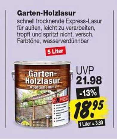 Garten-Holzlasur
