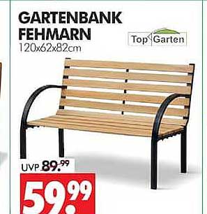 GARTENBANK FEHMARN 120x62x82cm