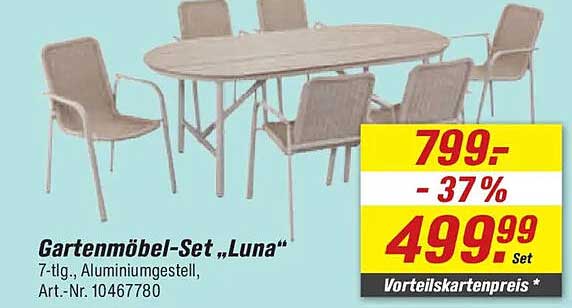 Gartenmöbel-Set „Luna“