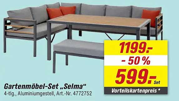 Gartenmöbel-Set „Selma“
