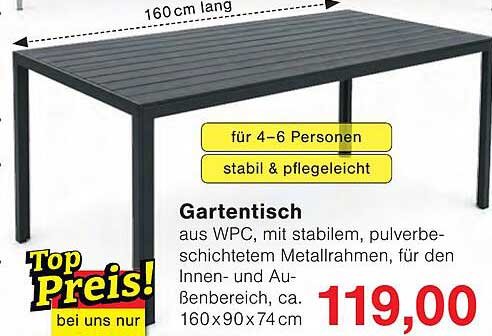 Gartentisch