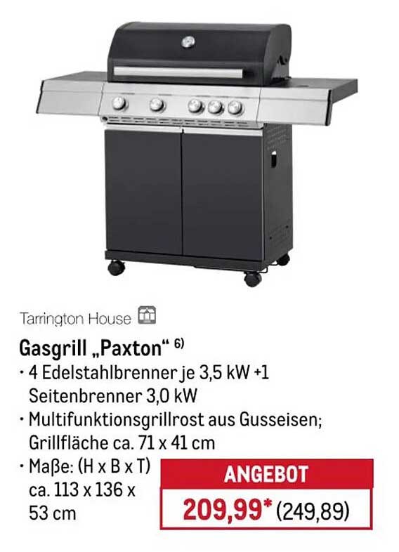 Gasgrill „Paxton“
