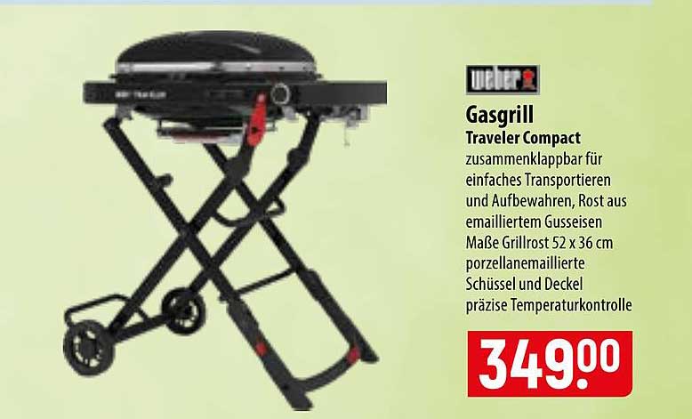 Gasgrill Traveler Compact
