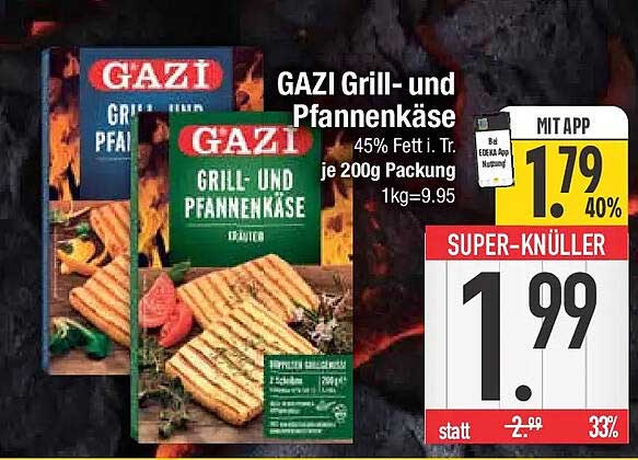 GAZI Grill- und Pfannenkäse