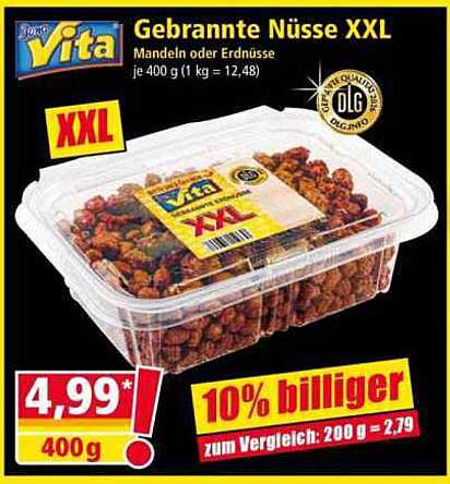 Gebrannte Nüsse XXL