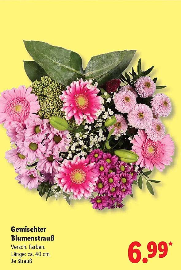 Gemischter Blumenstrauß