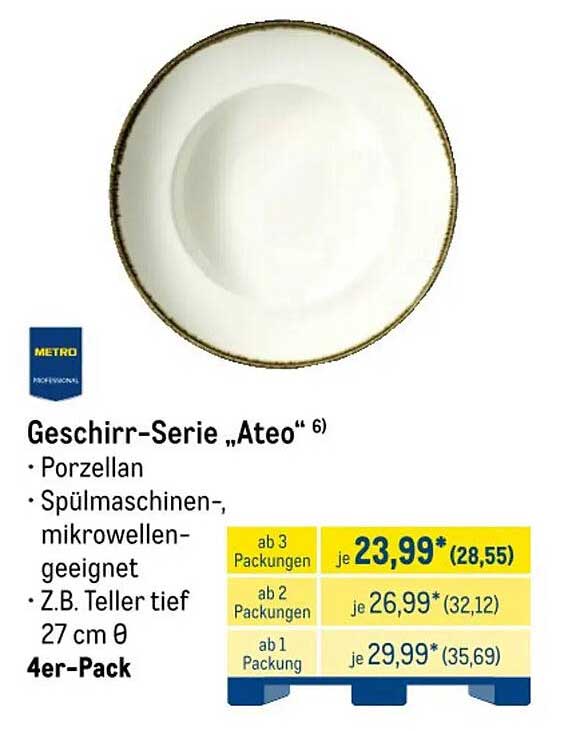 Geschirr-Serie „Ateo“