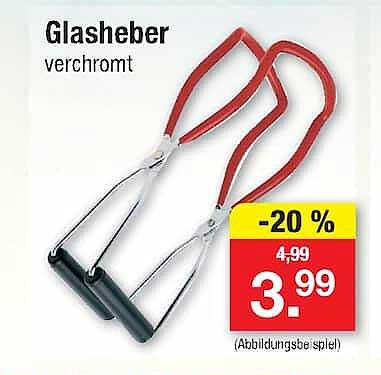 Glasheber verchromt