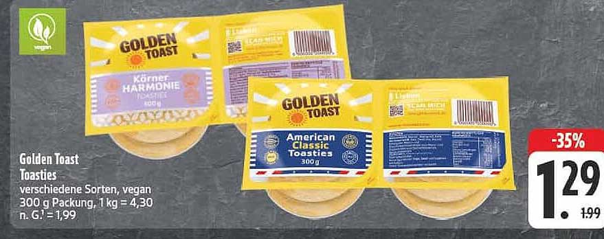 Golden Toast Toasties