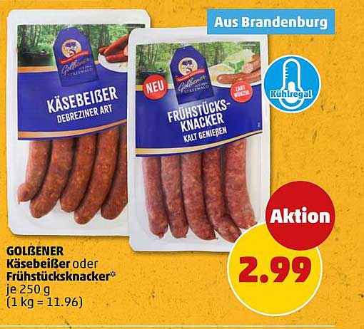 GOLISENER KÄSEBEIßER oder FRÜHSTÜCKSKNACKER*