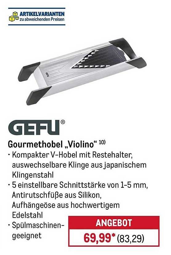 Gourmethobel „Violino“