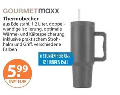 GOURMETmaxx Thermobecher