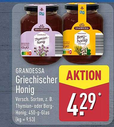 GRANDESSA Griechischer Honig