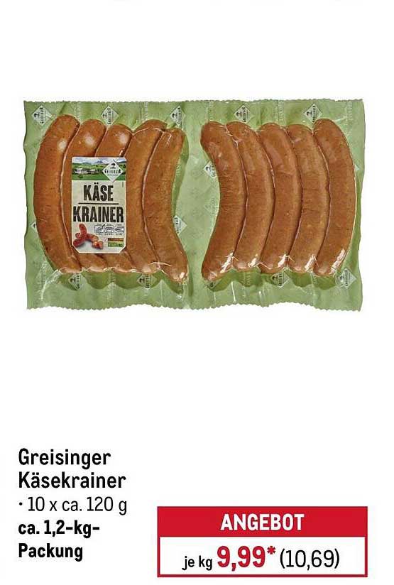 Greisinger Käsekrainer