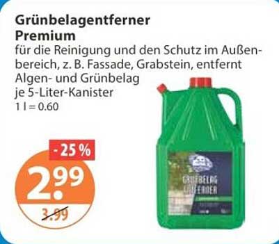 Grünbelagentferner Premium