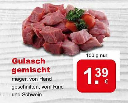 Gulasch gemischt