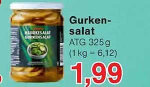Gurken-salat ATG 325g (1 kg = 6,12)