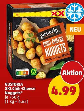 GUSTORIA XXL Chili-Cheese Nuggets