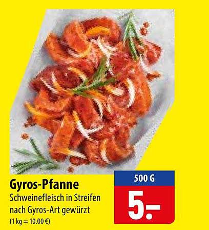 Gyros-Pfanne