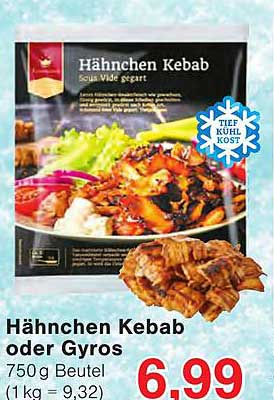 Hähnchen Kebab oder Gyros