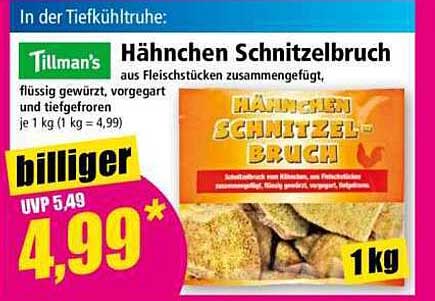 Hähnchen Schnitzelbruch