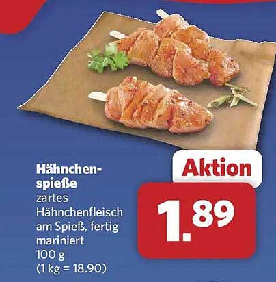 Hähnchen-spieße