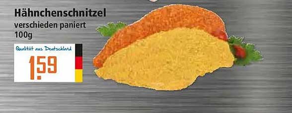 Hähnchenschnitzel verschieden paniert 100g