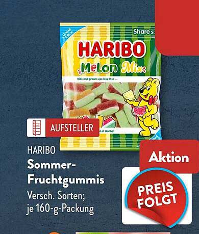 HARIBO Sommer-Fruchtgummis