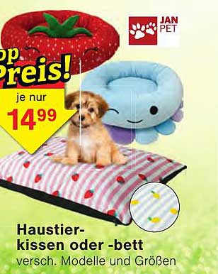 Haustierkissen oder -bett